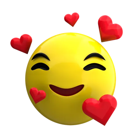 Emoji amoroso  3D Icon