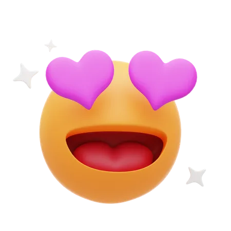 Emoji amoroso  3D Icon