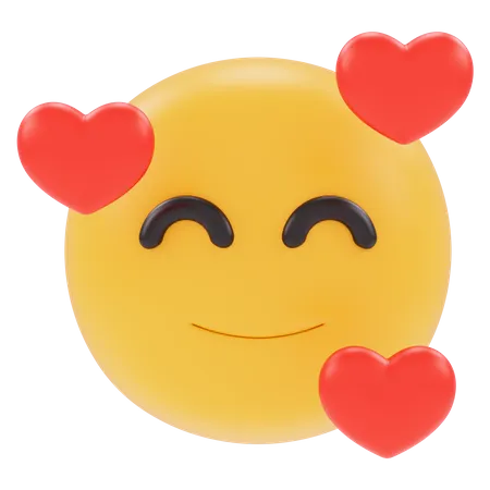 Emoji amoroso  3D Icon