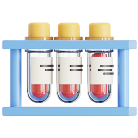 Amostra de sangue  3D Icon