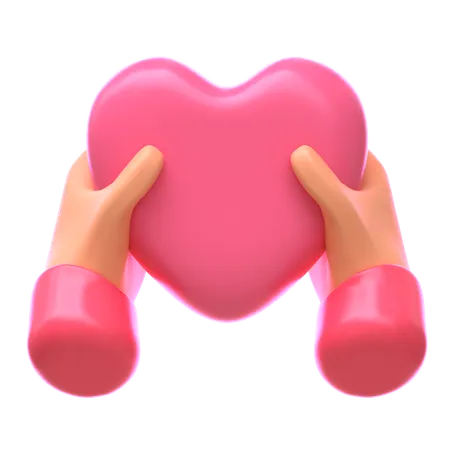 Amour d'affection  3D Icon