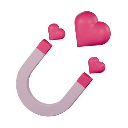 Aimant d'amour  3D Icon