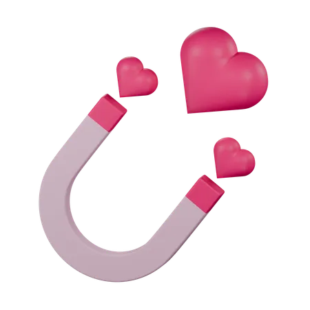 Aimant d'amour  3D Icon