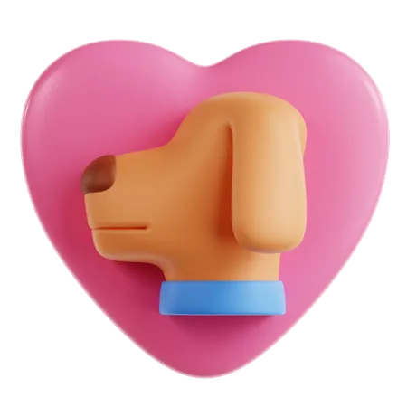 Amour Animal  3D Icon