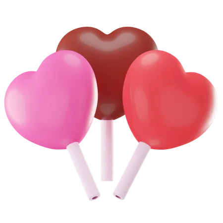 Bonbons d'amour  3D Icon