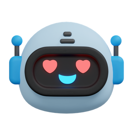 Robot d'amour  3D Icon