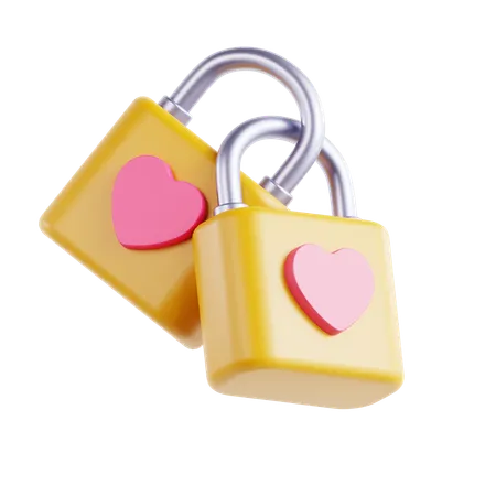 Cadenas d'amour  3D Icon