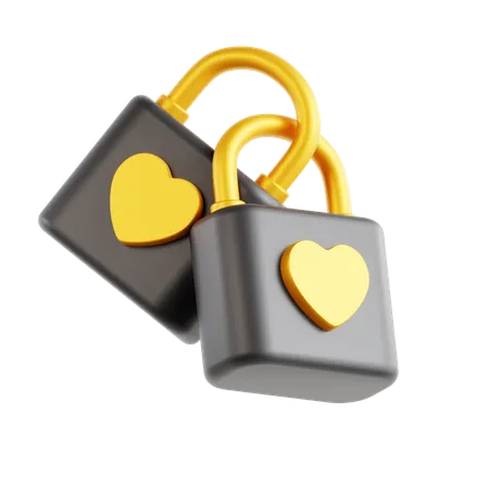 Cadenas d'amour  3D Icon