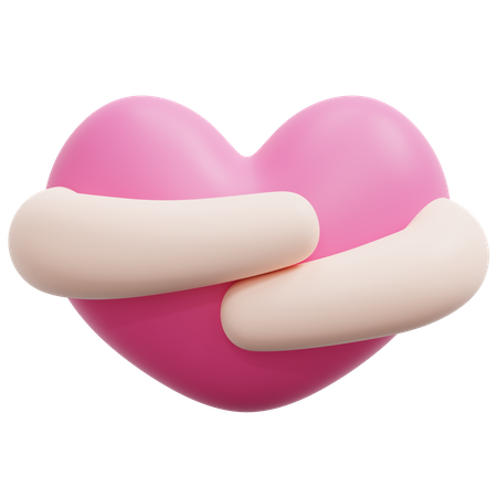 Câlin d'amour  3D Icon