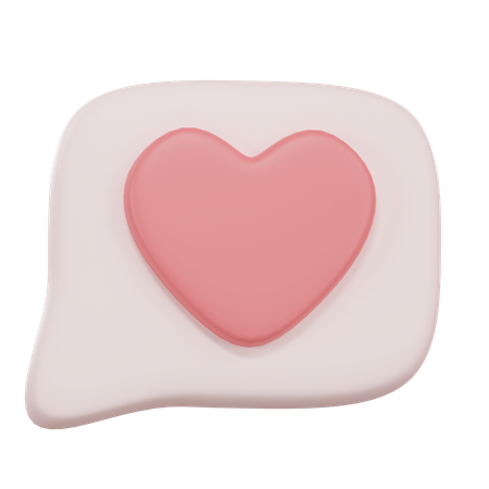 Discussion d'amour  3D Icon