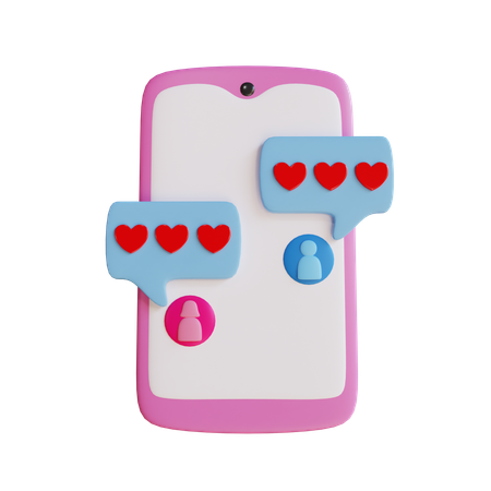 Discussion d'amour  3D Icon