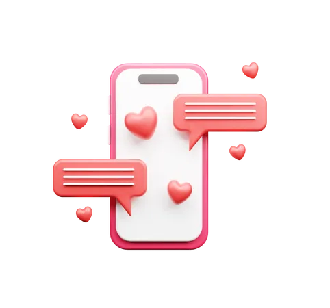 Discussion d'amour  3D Icon