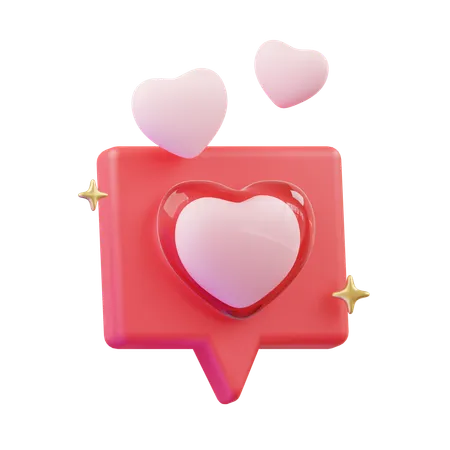 Discussion d'amour  3D Icon