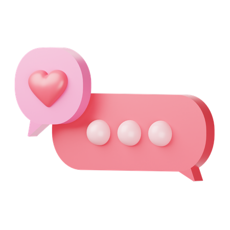 Discussion d'amour  3D Icon