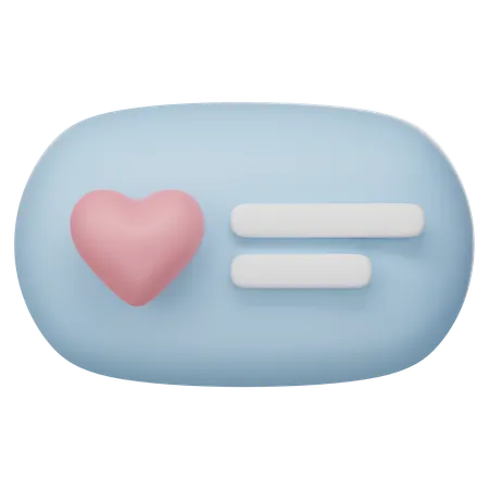 Discussion d'amour  3D Icon