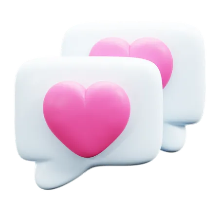 Discussion d'amour  3D Icon