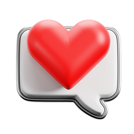 Discussion d'amour  3D Icon