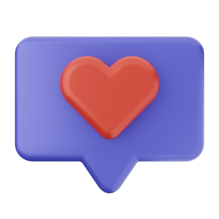 Discussion d'amour  3D Icon