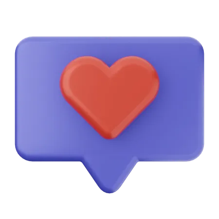 Discussion d'amour  3D Icon