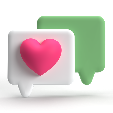 Discussion d'amour  3D Icon