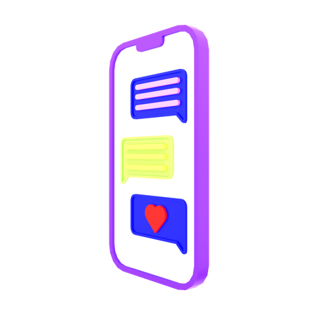 Discussion d'amour  3D Icon