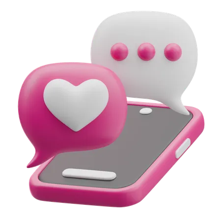 Discussion d'amour  3D Icon