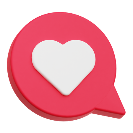 Discussion d'amour  3D Icon