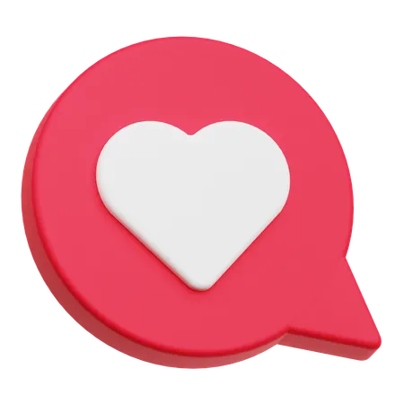 Discussion d'amour  3D Icon