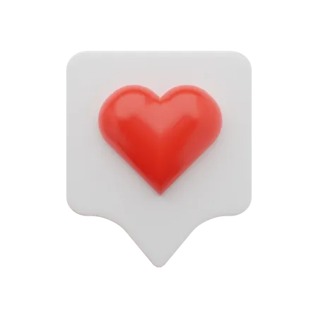 Discussion d'amour  3D Icon