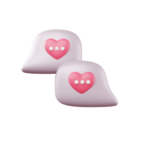 Discussion d'amour  3D Icon