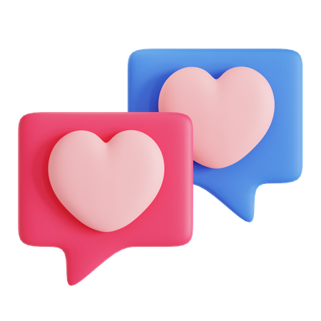 Discussion d'amour  3D Icon