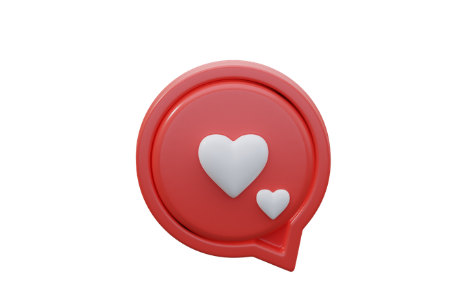 Discussion d'amour  3D Icon