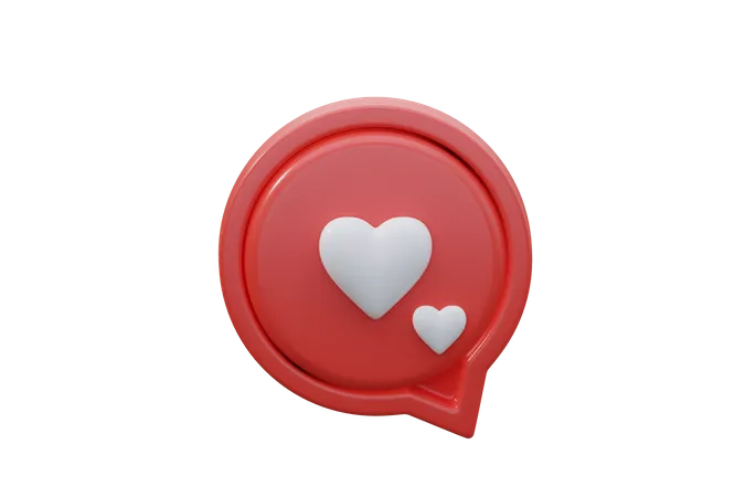 Discussion d'amour  3D Icon