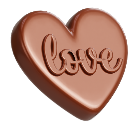 J'adore le chocolat  3D Icon