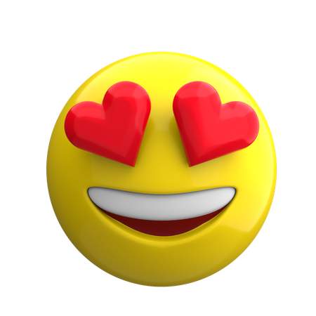 Amour Emoji  3D Icon