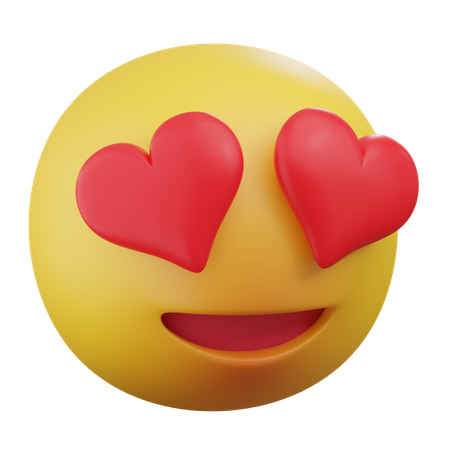 Amour Emoji  3D Icon