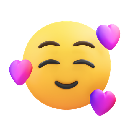 Emoji amoureux  3D Icon