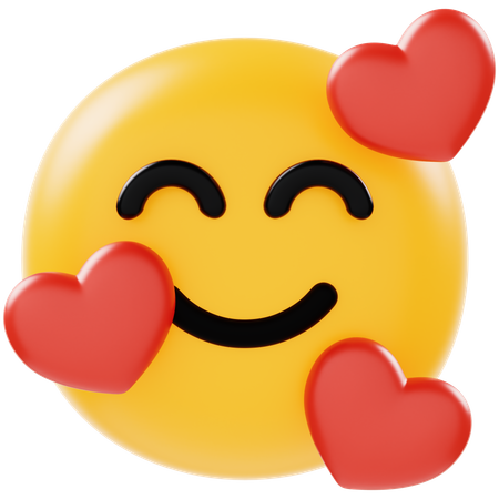 Amour Emoji  3D Icon