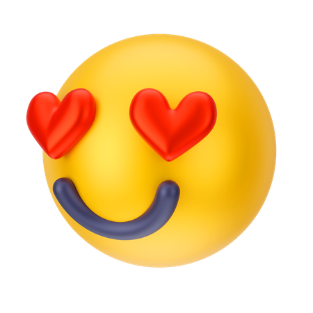 Amour Emoji  3D Icon