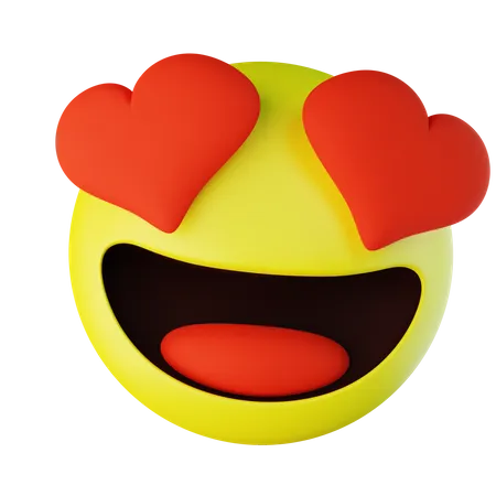 Amour Emoji  3D Icon