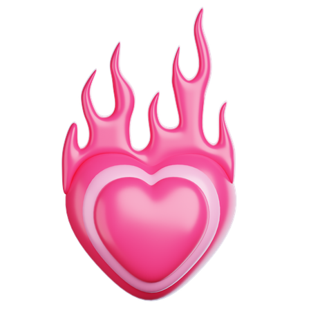 Flamme d'amour  3D Icon