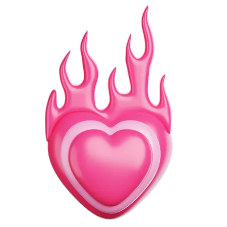 Flamme d'amour  3D Icon