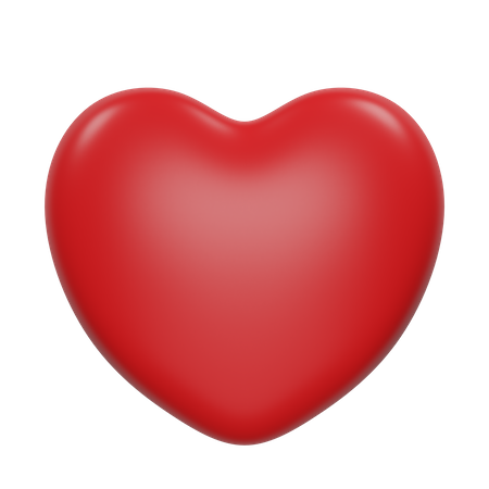 Forme de coeur d'amour  3D Icon