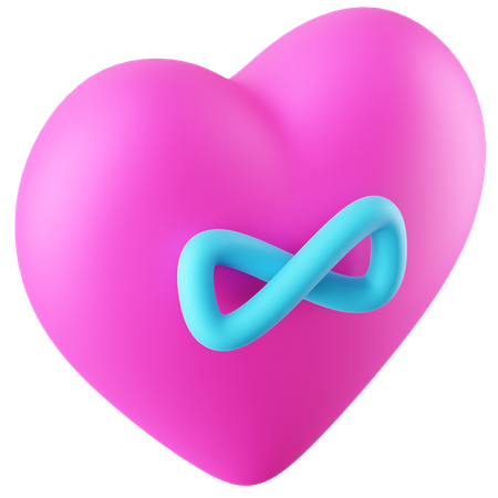 Amour infini  3D Icon