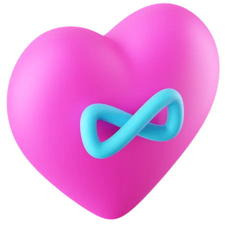 Amour infini  3D Icon