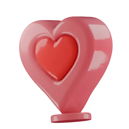 Lieu d'amour  3D Icon