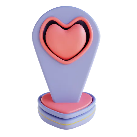 Lieu d'amour  3D Icon