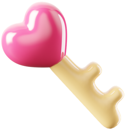 Serrure d'amour  3D Icon