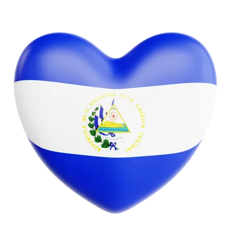 J'aime le Nicaragua  3D Icon