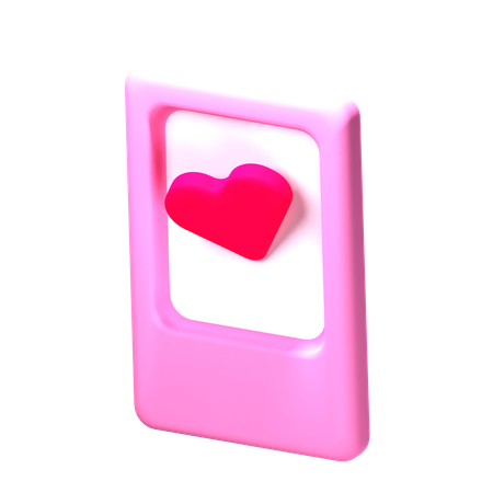 Photo d'amour  3D Icon